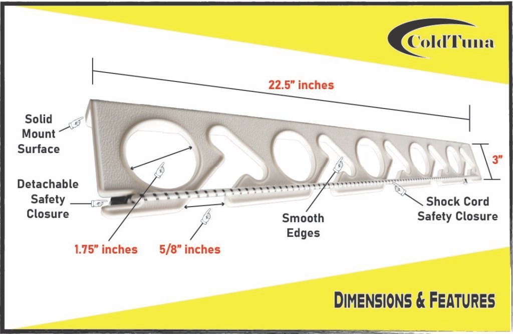 10 Rod Rack Dimensions